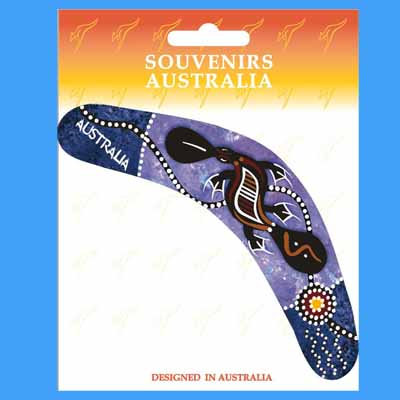 Resin Magnet Boomerang Platypus