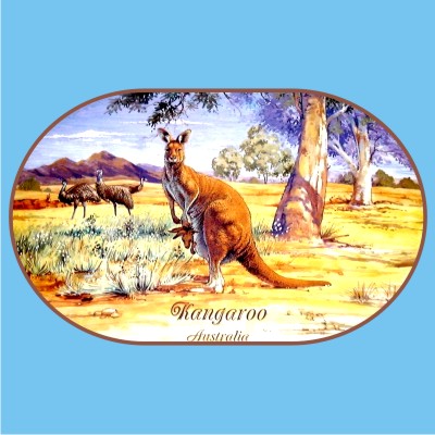 Australian Kangaroo Placemat