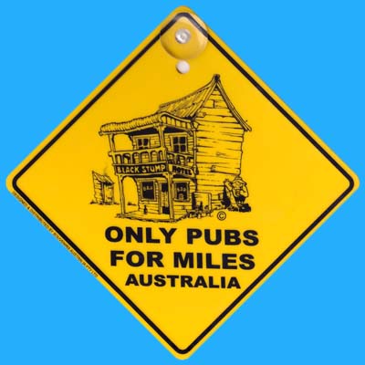 Suction Roadsign Pub