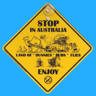 Suction Roadsign Stop in Australia