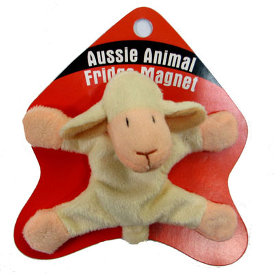 PLUSH MAGNET SHEEP